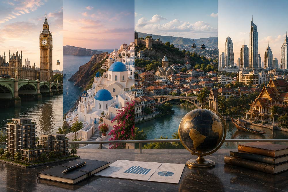 London vs. Greece vs. Georgia vs. Thailand: Which Market Fits Your Investment Goals?