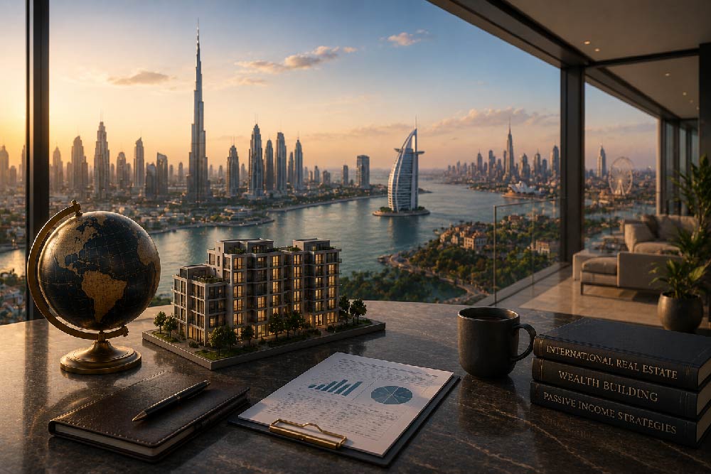How NRIs Can Build Passive Income Through International Real Estate